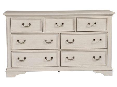 Bayside - 7 Drawer Dresser - White Fashion