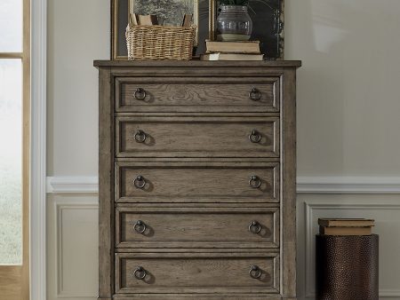 Americana Farmhouse - 5 Drawer Chest For Discount