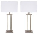 Aniela - Metal Table Lamp Set Discount