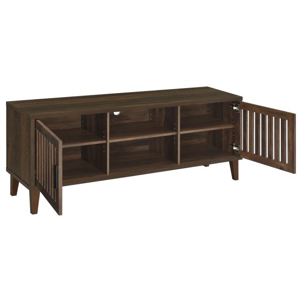 Sedona - 2 Door Engineered Wood TV Stand - Dark Pine on Sale