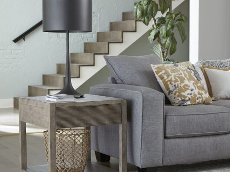 Bartlett Field - End Table - Gray on Sale