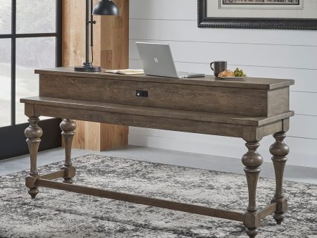 Americana Farmhouse - Console Bar Table - Light Brown Online Sale