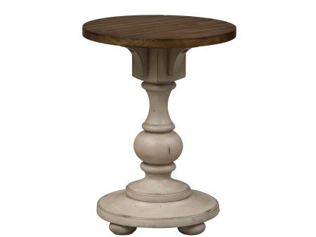 Morgan Creek - Chair Side Table - White Online Hot Sale