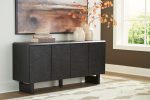 Farrelmore - Black - Accent Cabinet Discount