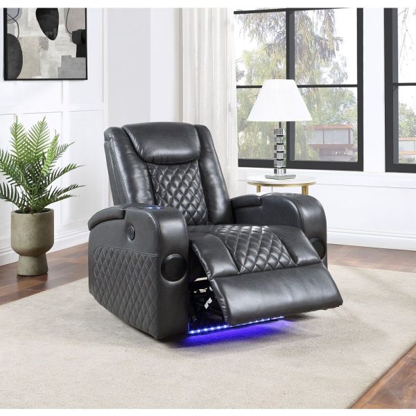 Alair - Power Motion Recliner With Bluetooth, Wireless Charger & Cupholder Fashion