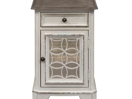 Magnolia Manor - Chair Side Table - White For Discount