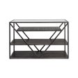 Arista - Sofa Table - Dark Gray For Sale