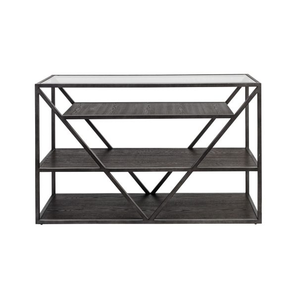 Arista - Sofa Table - Dark Gray For Sale