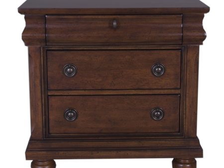 Rustic Traditions - Nightstand - Dark Brown Online now