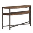 Breckinridge - Demilune Sofa Table - Dark Brown Sale