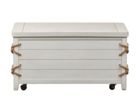 Dockside - Storage Trunk - White Online