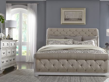 Abbey Park - Sleigh Bed, Dresser & Mirror Supply