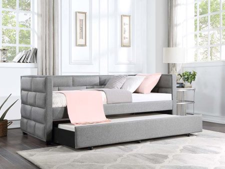 Ebbo - Daybed - Gray Fabric Cheap