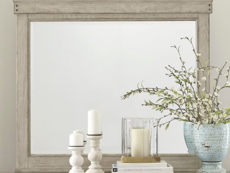 Ivy Hollow - Landscape Mirror - White Sale