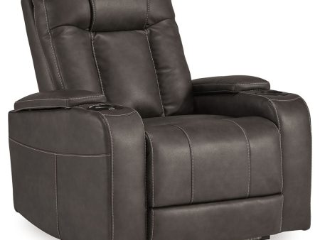 Feazada - Power Recliner With Adj Headrest Sale