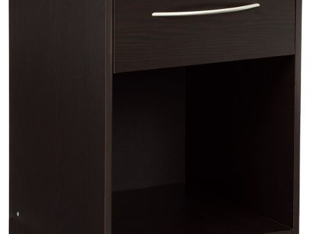 Finch - Black - One Drawer Night Stand Cheap