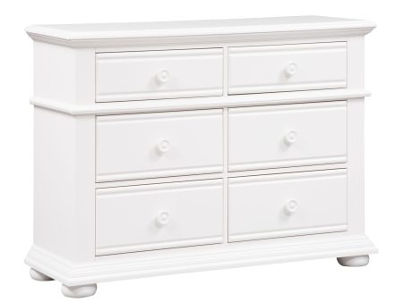 Summer House - 6 Drawer Dresser - White For Cheap