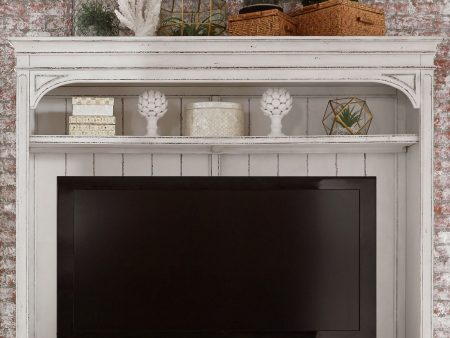 Magnolia Manor - Entertainment Hutch - White Supply