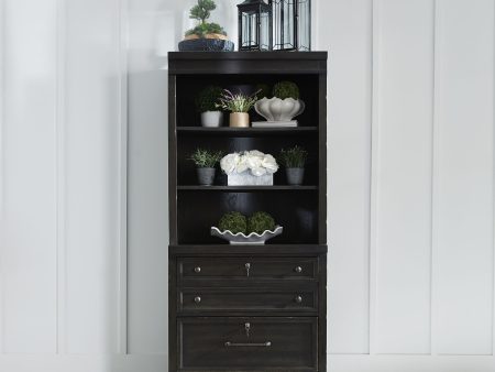 Harvest Home - 2 Piece Hutch & Cabinet Set - Black Hot on Sale