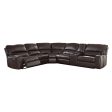 Saul - Power Motion Sectional Sofa - Espresso For Cheap