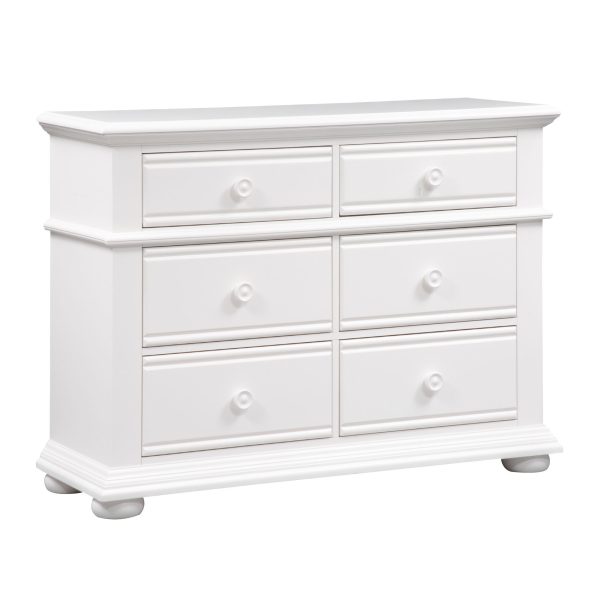 Summer House - 6 Drawer Dresser - White For Cheap