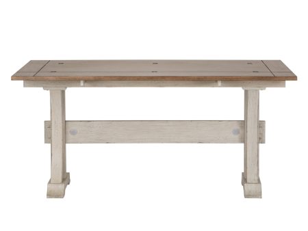 Farmhouse Reimagined - Flip Lid Sofa Table - White For Discount