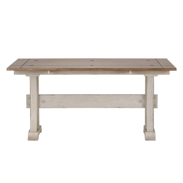 Farmhouse Reimagined - Flip Lid Sofa Table - White For Discount