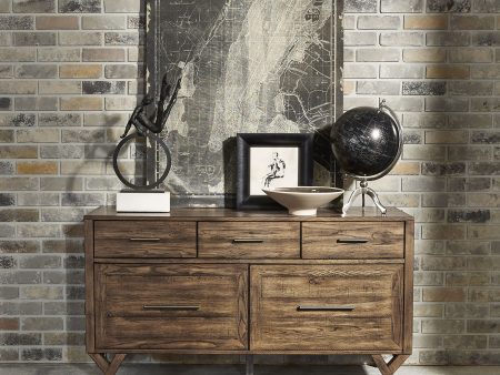 Lennox - Credenza - Dark Brown Online Sale