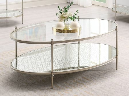 Zaba - Coffee Table - Pearl Silver Online Hot Sale