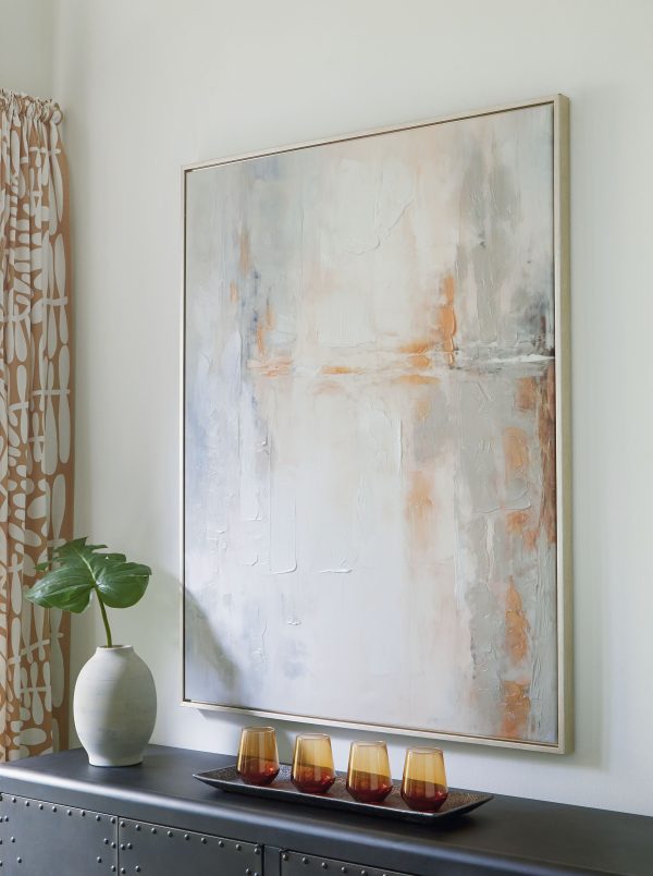 Vallrow - Gray   Amber - Wall Art For Discount