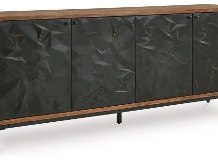 Dorannby - Black   Brown - Accent Cabinet on Sale