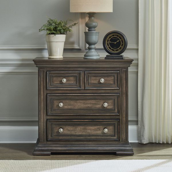 Big Valley - Bedside Chest With Charging Station on Sale