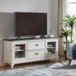 Allyson Park - Entertainment TV Stand - White Online Hot Sale