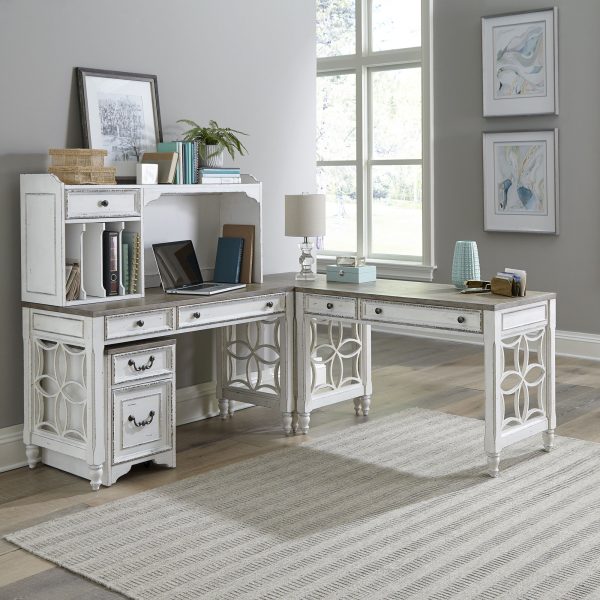 Magnolia Manor - L Shaped Desk Set Hot on Sale