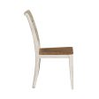 Farmhouse Reimagined - Ladder Back Side Chair - White Fashion