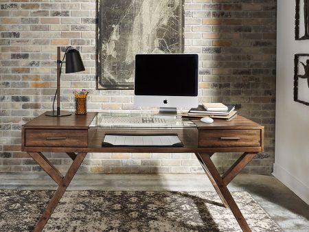 Lennox - Writing Desk - Dark Brown Cheap