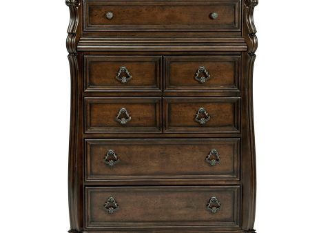 Arbor Place - 6 Drawer Chest - Dark Brown Discount