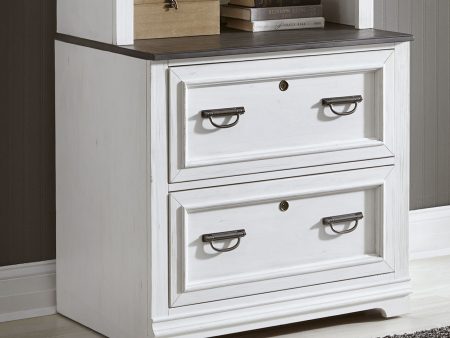 Allyson Park - Bunching Lateral File Cabinet - White Online Sale