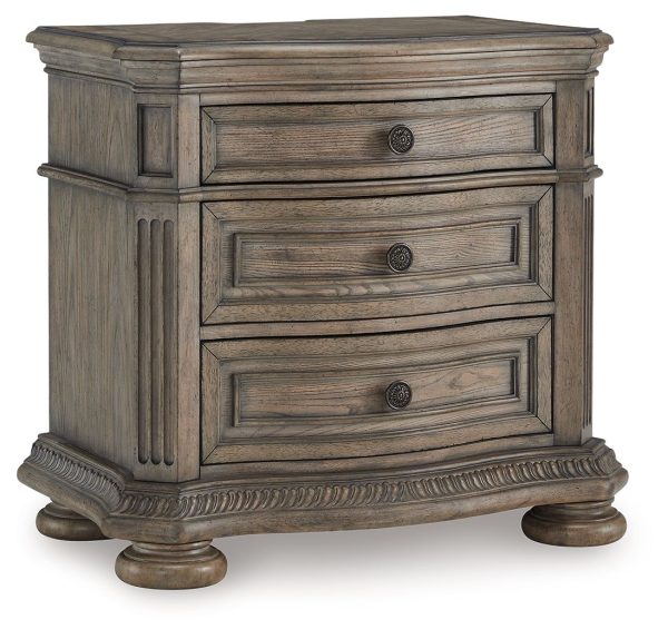 Ardenfield - Light Brown - Three Drawer Night Stand Supply