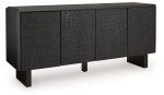 Farrelmore - Black - Accent Cabinet Discount