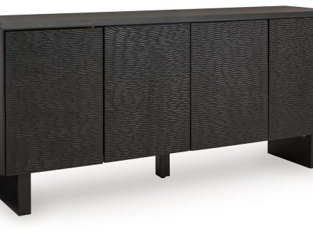 Farrelmore - Black - Accent Cabinet Discount