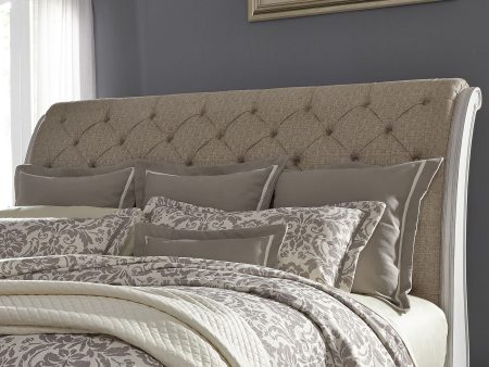 Abbey Park - Upholstered Sleigh Headboard For Cheap