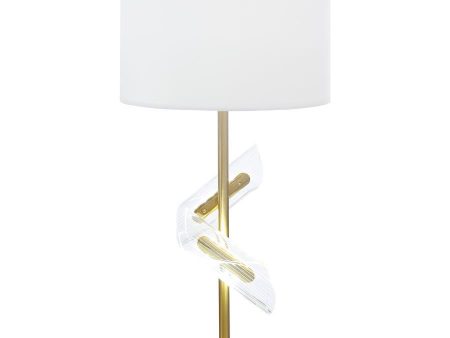 Kingsley - Drum Shade Table Lamp (Set of 2) - Gold Online Hot Sale