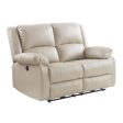 Zuriel - Power Motion Loveseat With USB - Beige Online