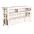 Dockside - TV Console - White Online Sale