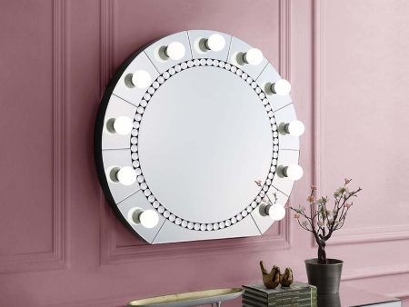 Farai - Wall Decor - Mirrored & Faux Crystal Diamonds - 29  For Sale