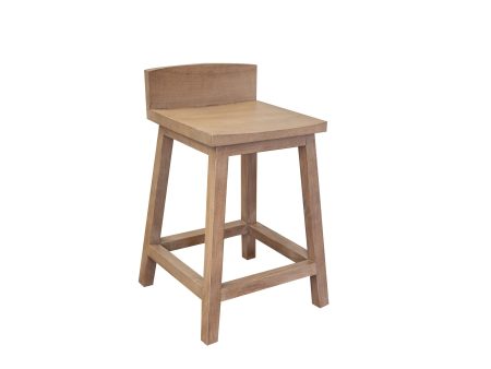 Natural Parota - Barstool (Set of 2) For Discount