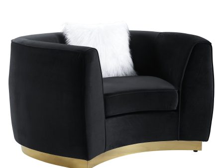 Achelle - Chair - Black Velvet Online