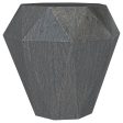 Jacinto - Octagonal Solid Mango Wood Side Table on Sale