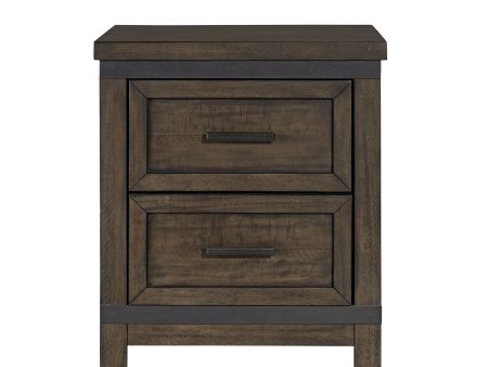 Thornwood Hills - 2 Drawer Nightstand - Dark Brown Supply